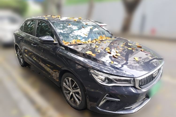 Used Geely Auto Emgrand 2022 4th Generation 1.5L CVT Flagship Model Front Right 45 Deg