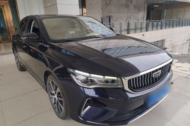 Used Geely Auto Emgrand 2022 4th Generation 1.5L CVT Flagship Model Front Right 45 Deg