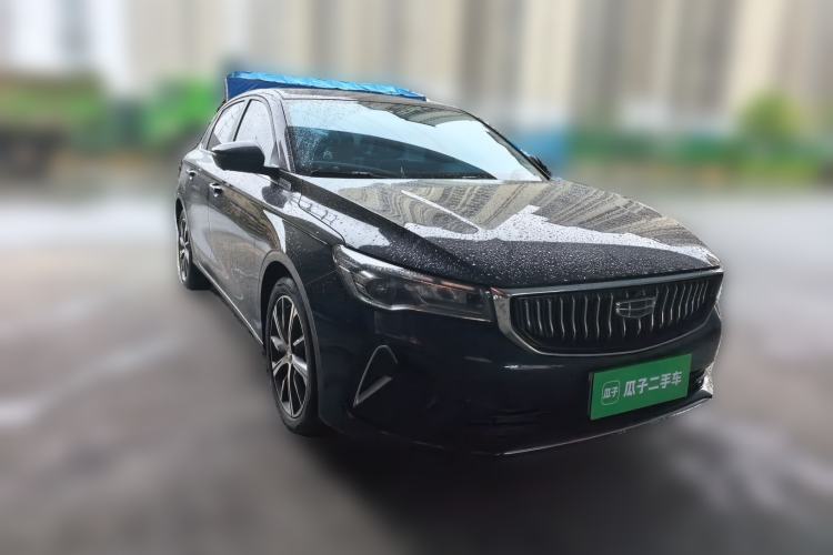 Used Geely Auto Emgrand 2022 4th Generation 1.5L CVT Flagship Model Front Right 45 Deg