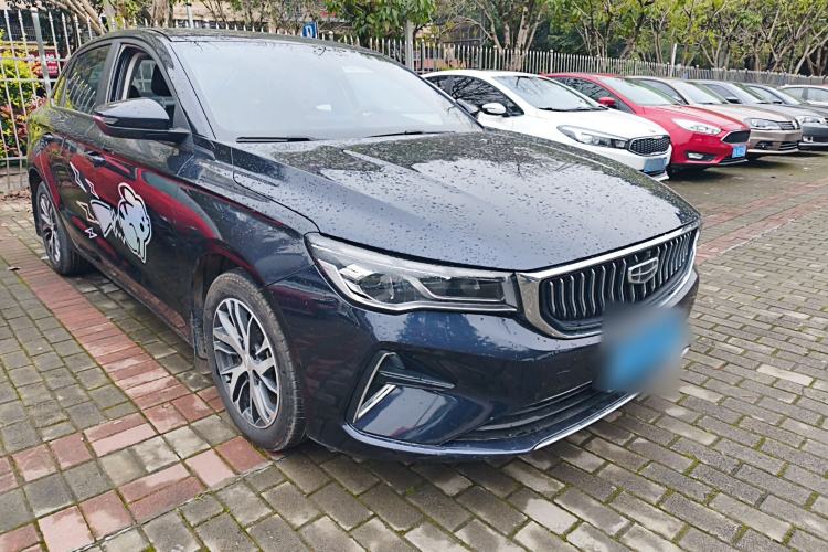 Used Geely Auto Emgrand 2022 4th Generation 1.5L CVT Elite Model Front Right 45 Deg