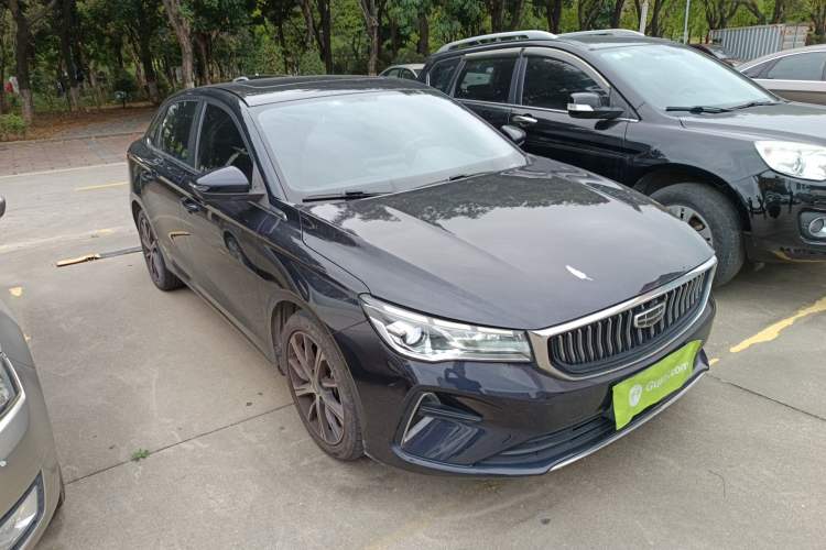Used Geely Auto Emgrand 2022 4th Generation 1.5L CVT Luxury Model Front Right 45 Deg
