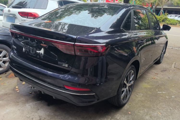 Used Geely Auto Emgrand 2022 4th Generation 1.5L CVT Flagship Model Rear Right 45 Deg