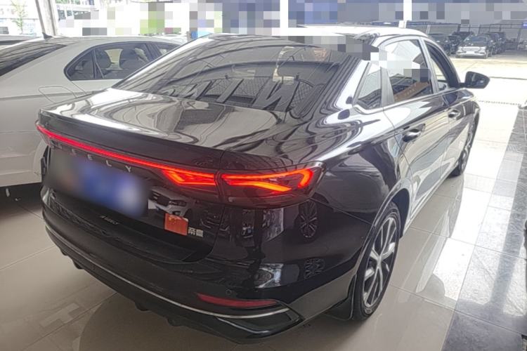 Used Geely Auto Emgrand 2022 4th Generation 1.5L CVT Flagship Model Rear Right 45 Deg