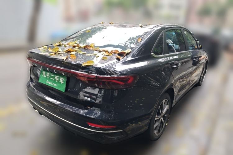 Used Geely Auto Emgrand 2022 4th Generation 1.5L CVT Flagship Model Rear Right 45 Deg