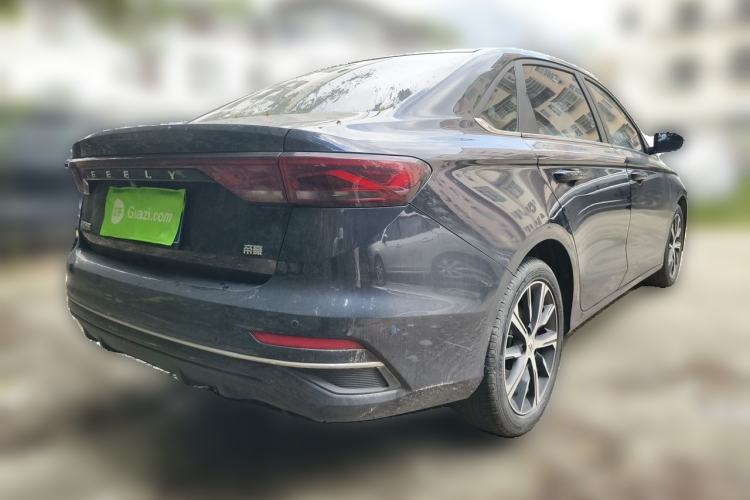 Used Geely Auto Emgrand 2022 4th Generation 1.5L CVT Luxury Model Rear Right 45 Deg