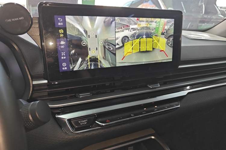 Used Geely Auto Emgrand 2022 4th Generation 1.5L CVT Luxury Model Audio And AC Panel