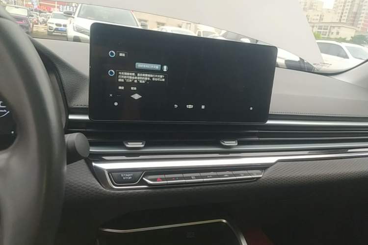 Used Geely Auto Emgrand 2022 4th Generation 1.5L CVT Elite Model Audio And AC Panel