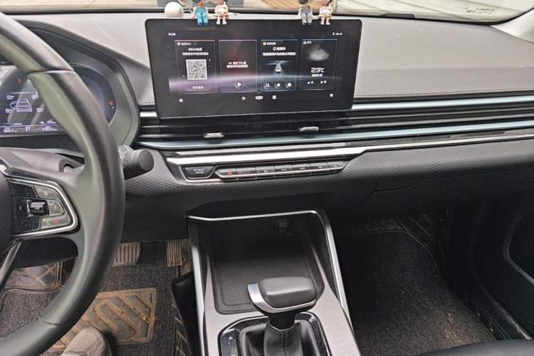 Used Geely Auto Emgrand 2022 4th Generation 1.5L CVT Elite Model Audio And AC Panel