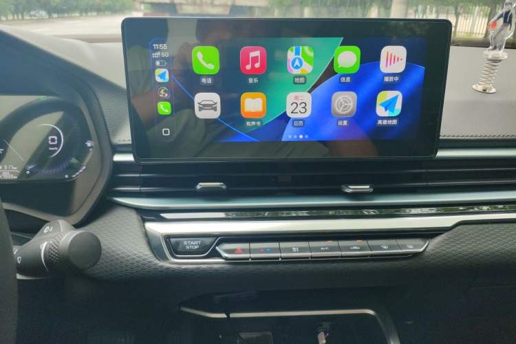 Used Geely Auto Emgrand 2022 4th Generation 1.5L CVT Luxury Model Audio And AC Panel