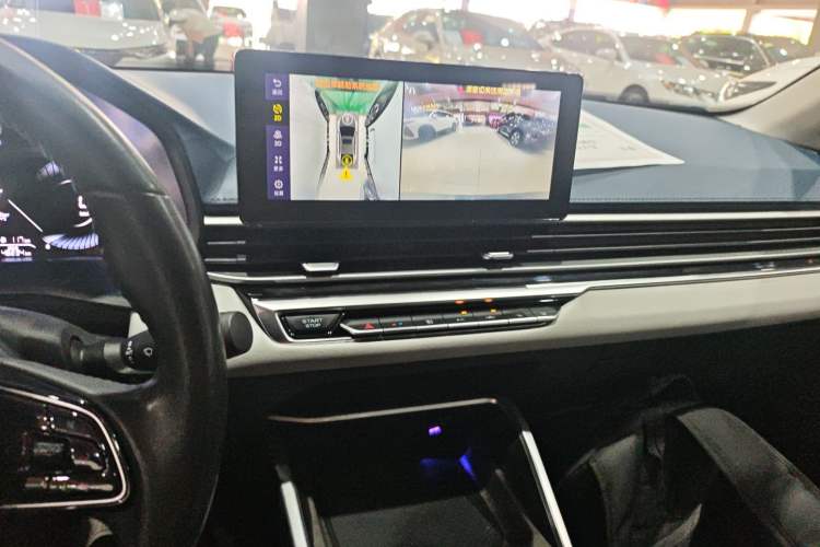 Used Geely Auto Emgrand 2022 4th Generation 1.5L CVT Flagship Model Audio And AC Panel