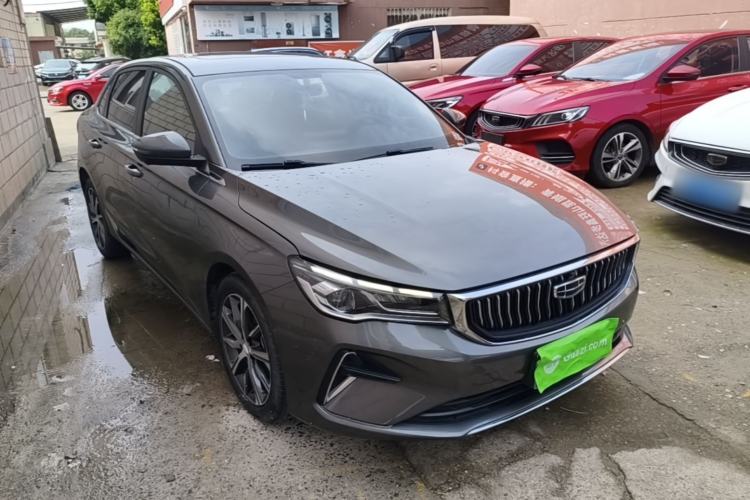 Used Geely Auto Emgrand 2022 4th Generation 1.5L CVT Luxury Model Front Right 45 Deg