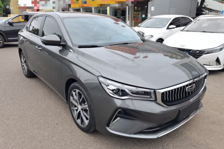 Used Geely Auto Emgrand 2022 4th Generation 1.5L CVT Flagship Model Front Right 45 Deg