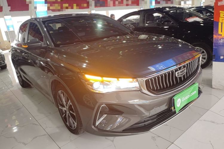 Used Geely Auto Emgrand 2022 4th Generation 1.5L CVT Flagship Model Front Right 45 Deg