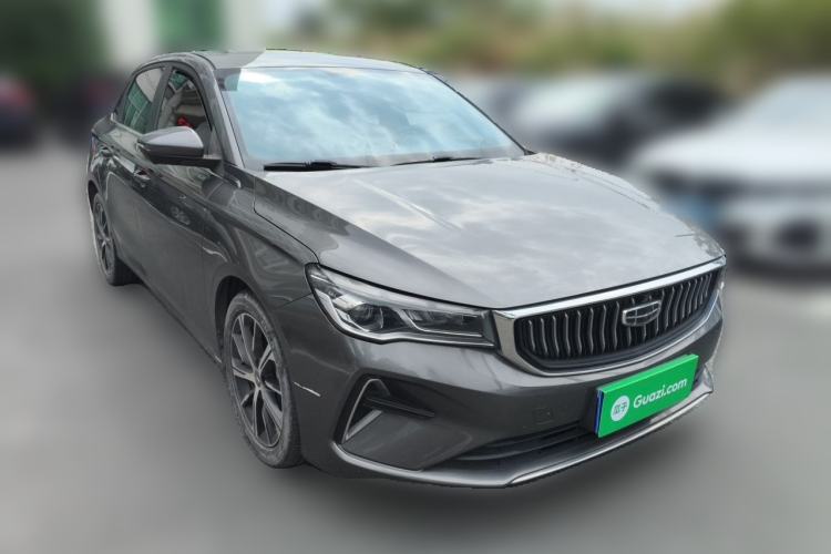 Used Geely Auto Emgrand 2022 4th Generation 1.5L CVT Flagship Model Front Right 45 Deg