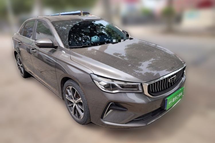 Used Geely Auto Emgrand 2022 4th Generation 1.5L CVT Flagship Model Front Right 45 Deg