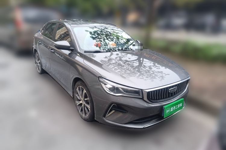 Used Geely Auto Emgrand 2022 4th Generation 1.5L CVT Flagship Model Front Right 45 Deg