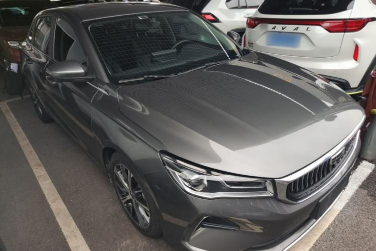 Used Geely Auto Emgrand 2022 4th Generation 1.5L CVT Luxury Model Front Right 45 Deg