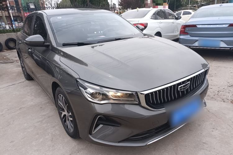 Used Geely Auto Emgrand 2022 4th Generation 1.5L CVT Asian Games Edition Front Right 45 Deg