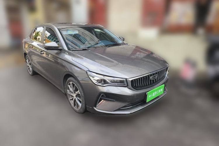 Used Geely Auto Emgrand 2022 4th Generation 1.5L CVT Flagship Model Front Right 45 Deg