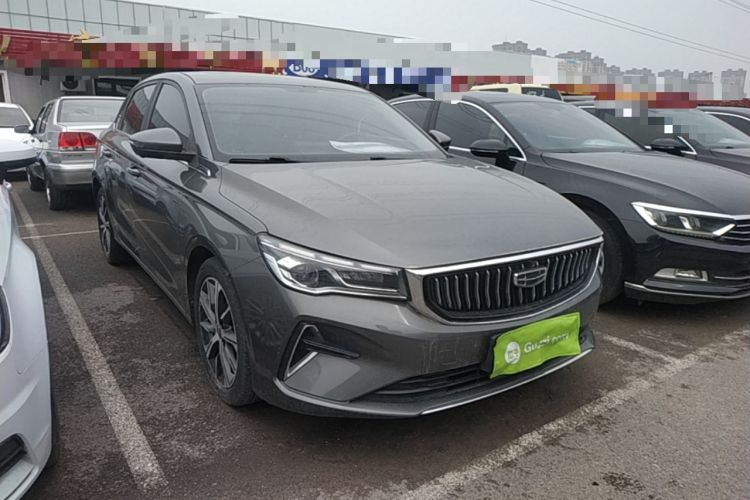 Used Geely Auto Emgrand 2022 4th Generation 1.5L CVT Luxury Model Front Right 45 Deg