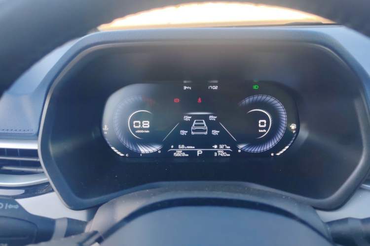 Used Geely Auto Emgrand 2022 4th Generation 1.5L CVT Flagship Model Instrument Cluster
