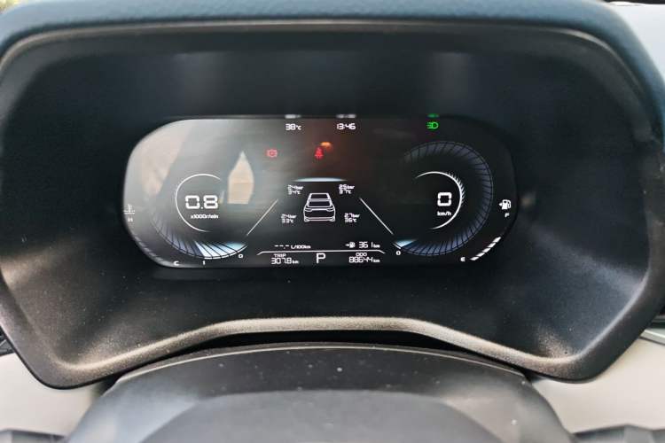 Used Geely Auto Emgrand 2022 4th Generation 1.5L CVT Flagship Model Instrument Cluster