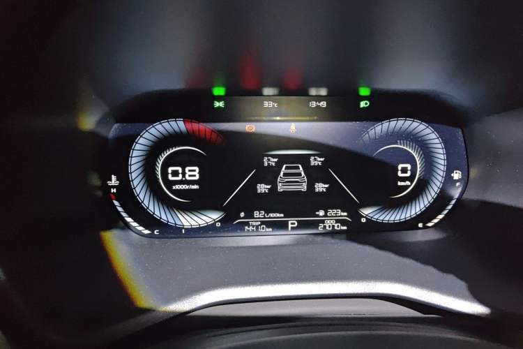 Used Geely Auto Emgrand 2022 4th Generation 1.5L CVT Flagship Model Instrument Cluster