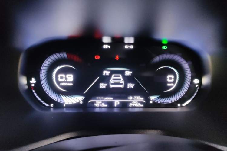 Used Geely Auto Emgrand 2022 4th Generation 1.5L CVT Flagship Model Instrument Cluster