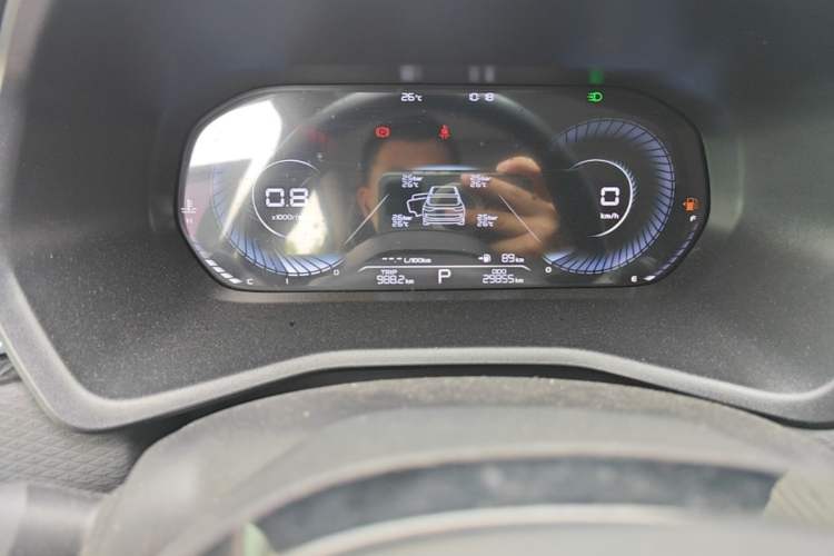 Used Geely Auto Emgrand 2022 4th Generation 1.5L CVT Elite Model Odometer Close Up