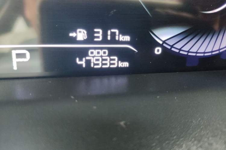 Used Geely Auto Emgrand 2022 4th Generation 1.5L CVT Luxury Model Odometer Close Up