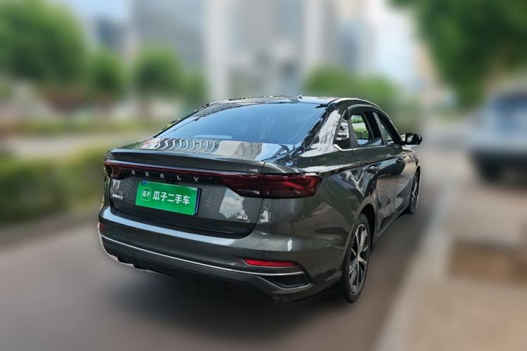Used Geely Auto Emgrand 2022 4th Generation 1.5L CVT Flagship Model Rear Right 45 Deg