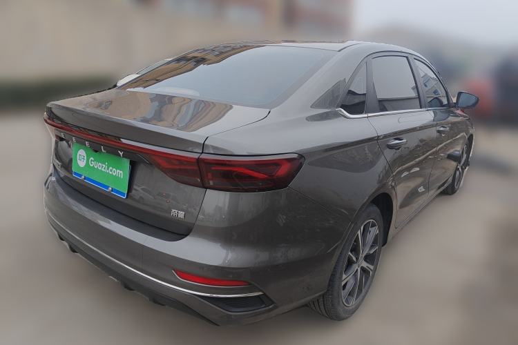Used Geely Auto Emgrand 2022 4th Generation 1.5L CVT Flagship Model Rear Right 45 Deg