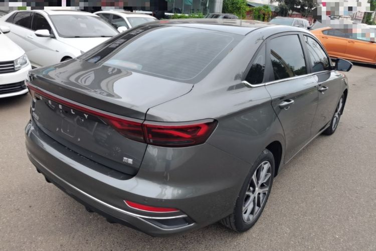 Used Geely Auto Emgrand 2022 4th Generation 1.5L CVT Flagship Model Rear Right 45 Deg