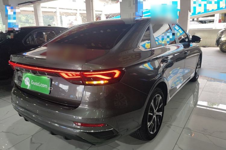 Used Geely Auto Emgrand 2022 4th Generation 1.5L CVT Flagship Model Rear Right 45 Deg