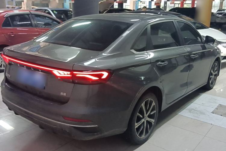 Used Geely Auto Emgrand 2022 4th Generation 1.5L CVT Flagship Model Rear Right 45 Deg