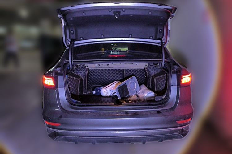 Used Geely Auto Emgrand 2022 4th Generation 1.5L CVT Luxury Model Trunk