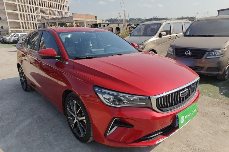 Used Geely Auto Emgrand 2022 4th Generation 1.5L CVT Luxury Model Front Right 45 Deg