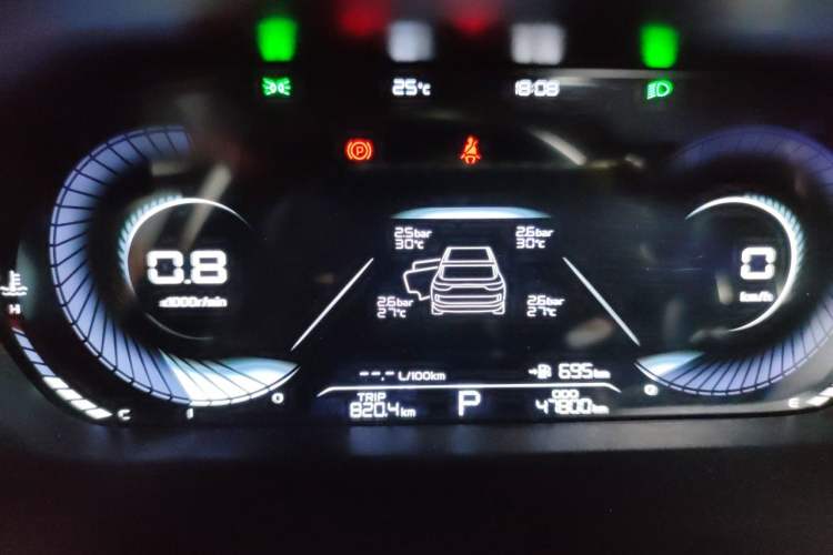 Used Geely Auto Emgrand 2022 4th Generation 1.5L CVT Luxury Model Instrument Cluster