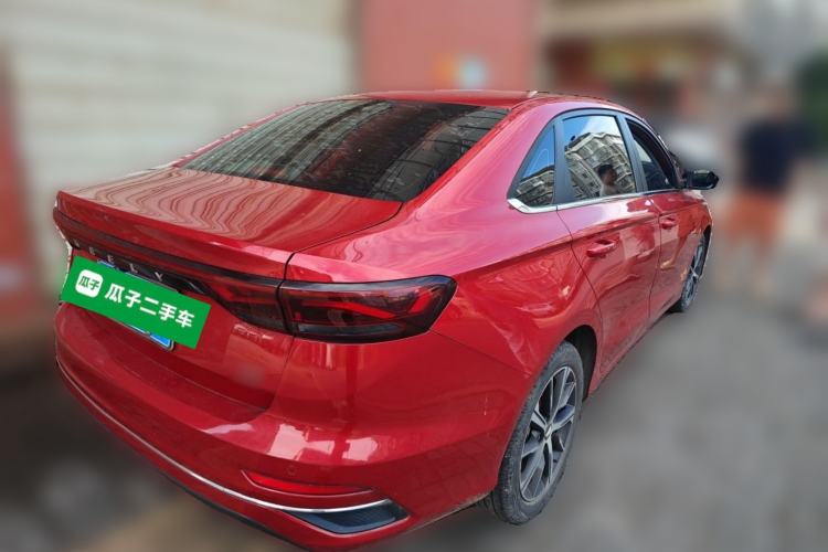 Used Geely Auto Emgrand 2022 4th Generation 1.5L CVT Flagship Model Rear Right 45 Deg