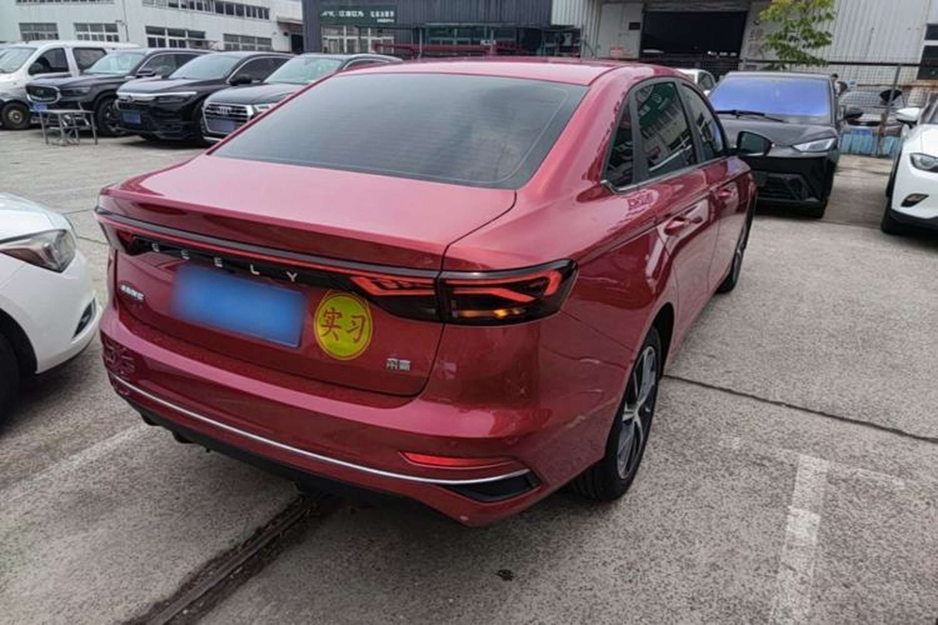 Used Geely Auto Emgrand 2022 4th Generation 1.5L CVT Luxury Model Rear Right 45 Deg