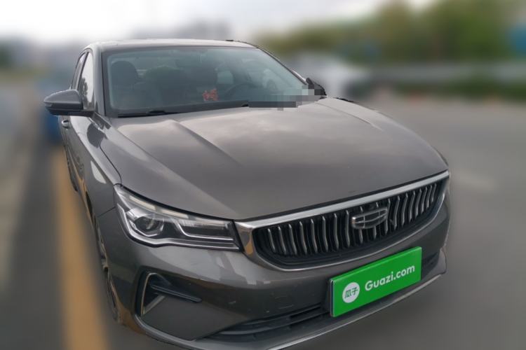 Used Geely Auto Emgrand 2022 4th Generation 1.5L CVT Flagship Model Front Right 45 Deg