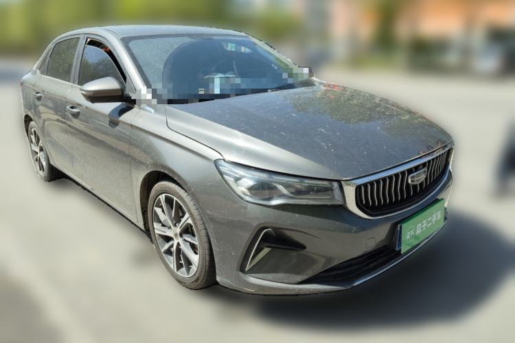 Used Geely Auto Emgrand 2022 4th Generation 1.5L CVT Flagship Model Front Right 45 Deg