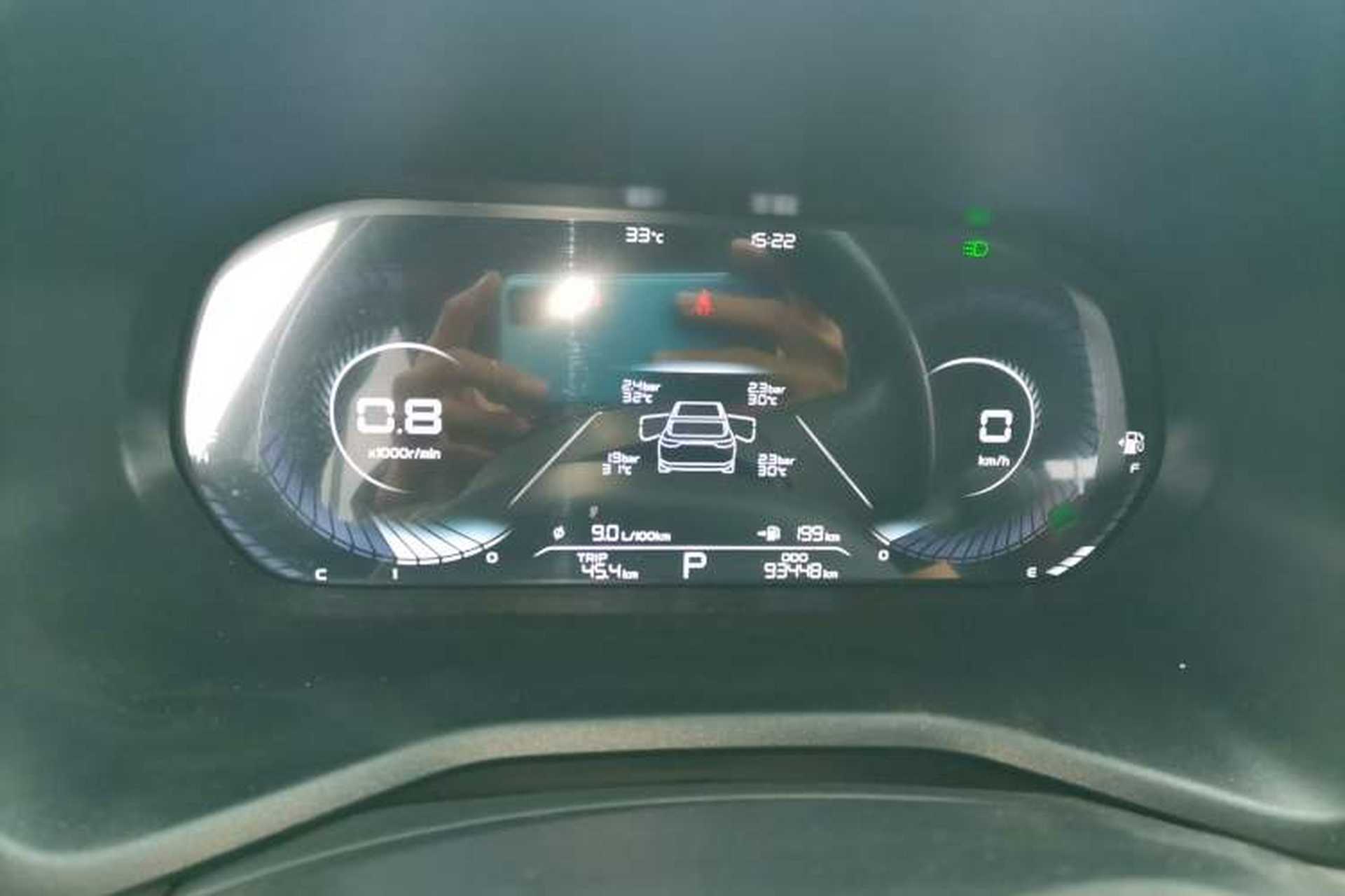 Used Geely Auto Emgrand 2022 4th Generation 1.5L CVT Flagship Model Instrument Cluster