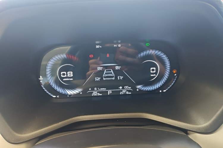 Used Geely Auto Emgrand 2022 4th Generation 1.5L CVT Flagship Model Instrument Cluster