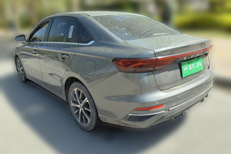 Used Geely Auto Emgrand 2022 4th Generation 1.5L CVT Flagship Model Rear Left 45 Deg