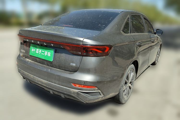 Used Geely Auto Emgrand 2022 4th Generation 1.5L CVT Flagship Model Rear Right 45 Deg
