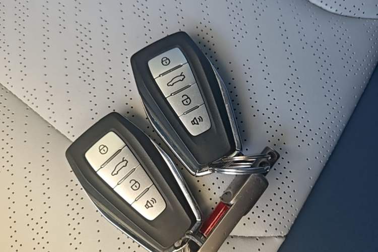 Used Geely Auto Emgrand 2022 4th Generation 1.5L CVT Flagship Model Vehicle Key