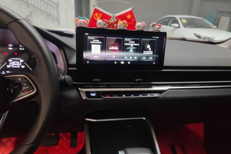 Used Geely Auto Emgrand 2022 4th Generation 1.5L CVT Luxury Model Audio And AC Panel