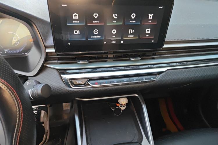 Used Geely Auto Emgrand 2022 4th Generation 1.5L CVT Luxury Model Audio And AC Panel