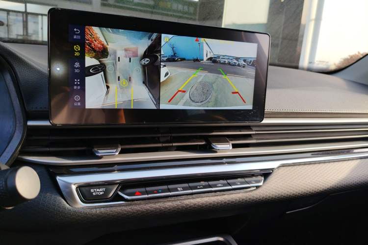 Used Geely Auto Emgrand 2022 4th Generation 1.5L CVT Luxury Model Audio And AC Panel
